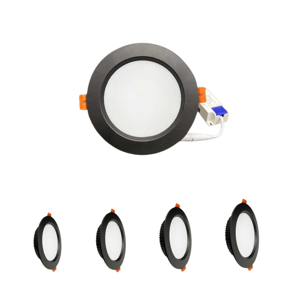 Đèn âm trần Downlight vỏ Đen [SA-AT-AT26] 5W-15W | Saco